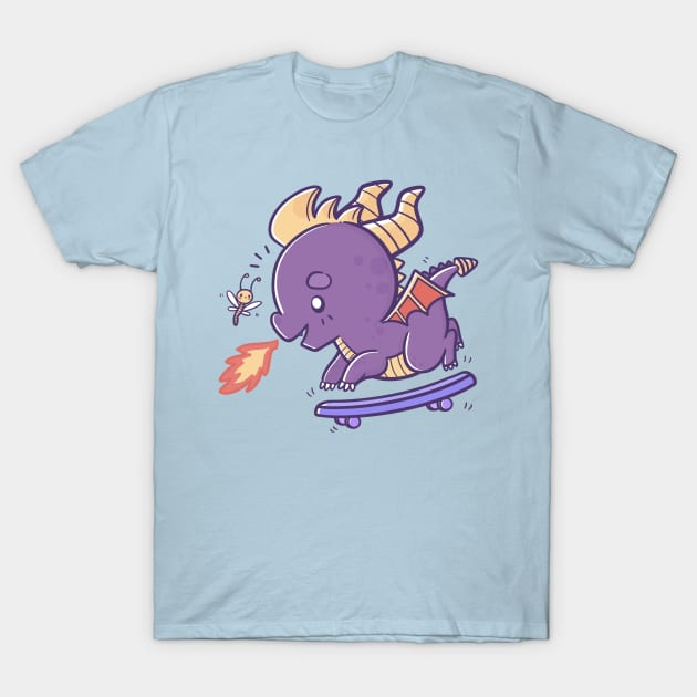 Dragon Skater T-Shirt by TaylorRoss1